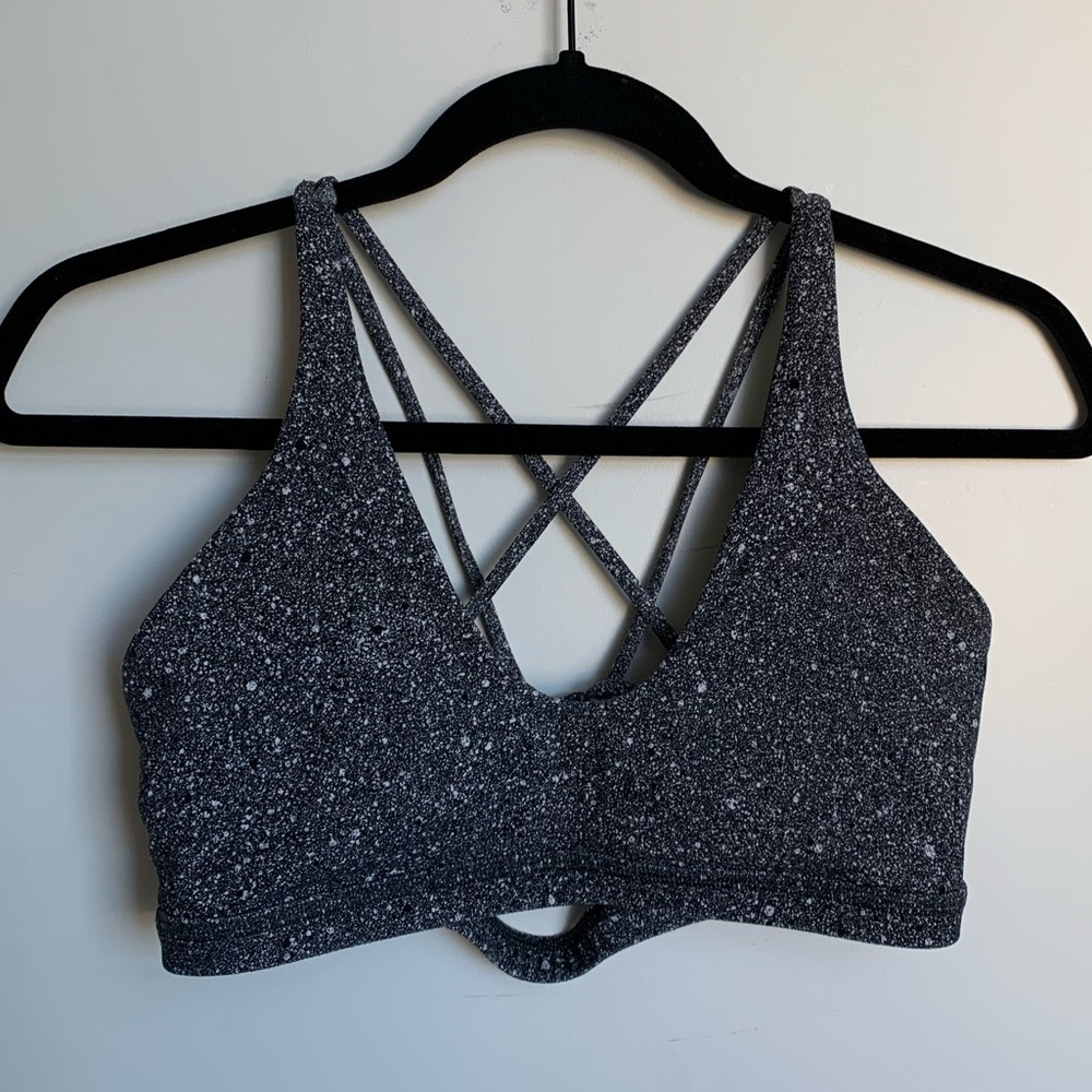 Lululemon Space Grey Sports bra